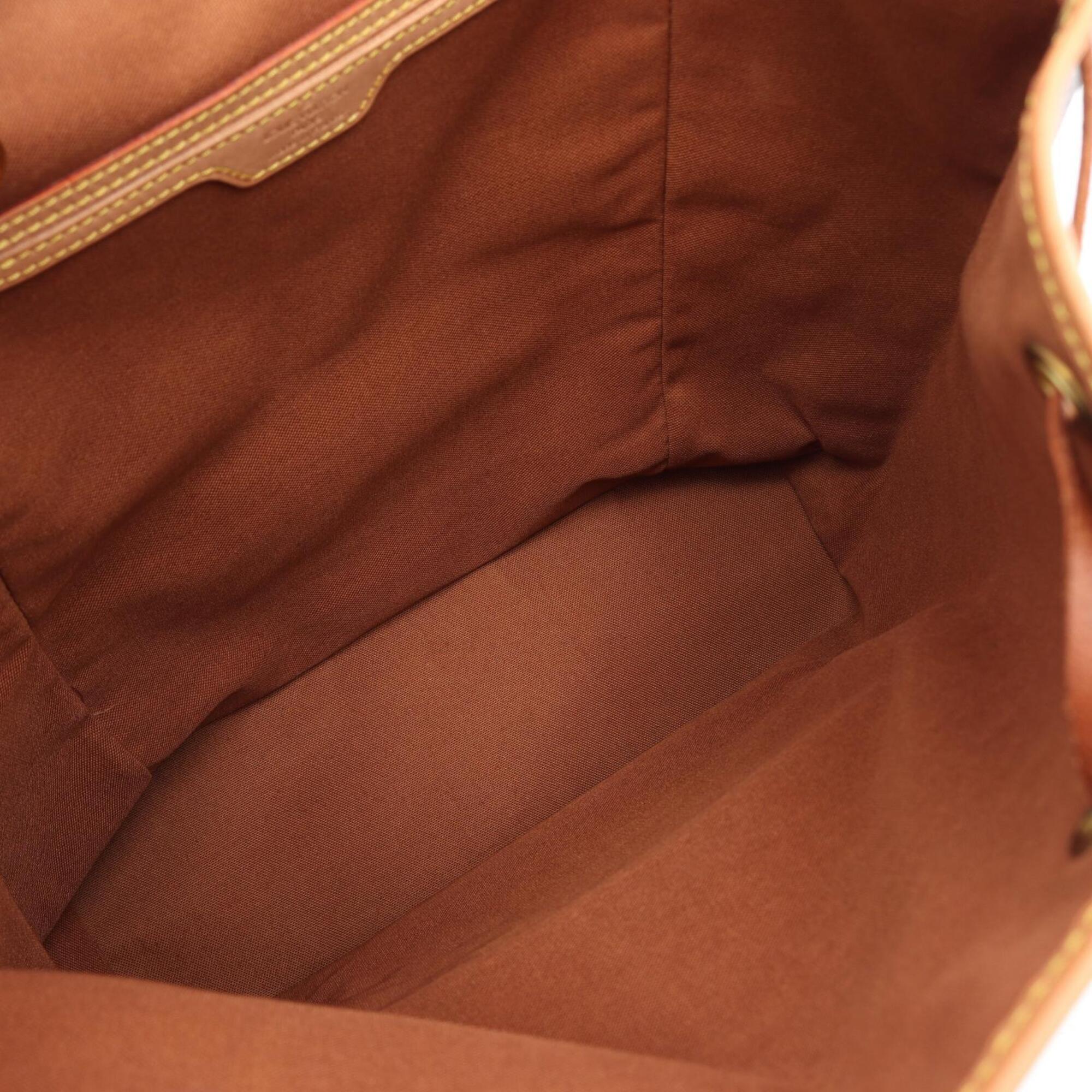 Louis Vuitton Brown Monogram Coated Canvas Backpack (Pre-Owned)