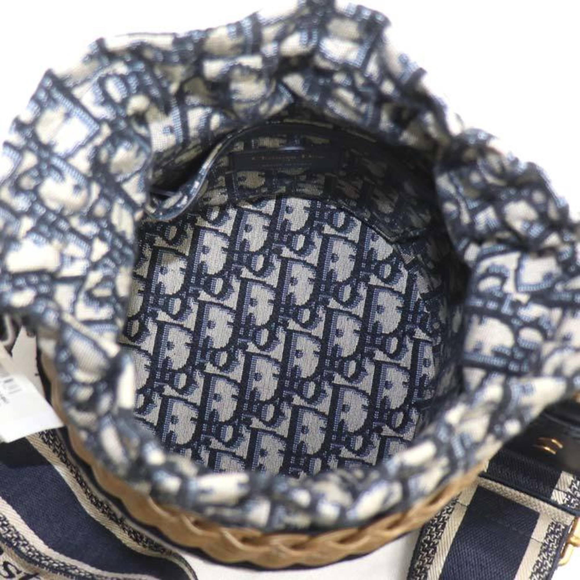 Christian Dior Jacquard Shoulder Bag (Pre-Owned)