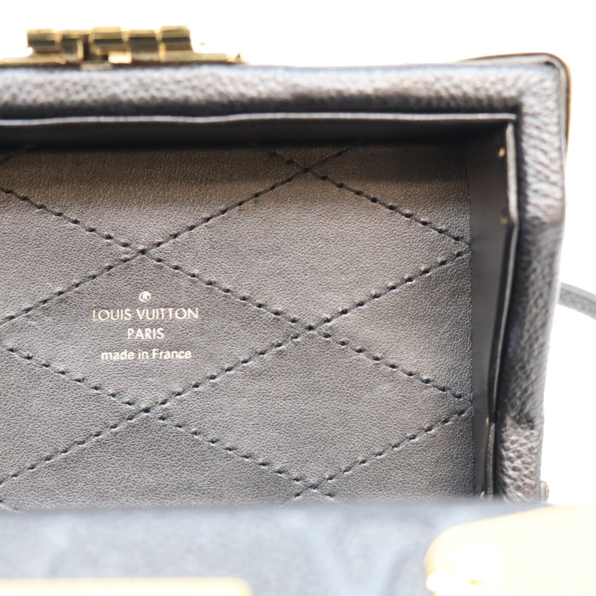 Louis Vuitton Black Monogram Empreinte Shoulder Bag (Pre-Owned)