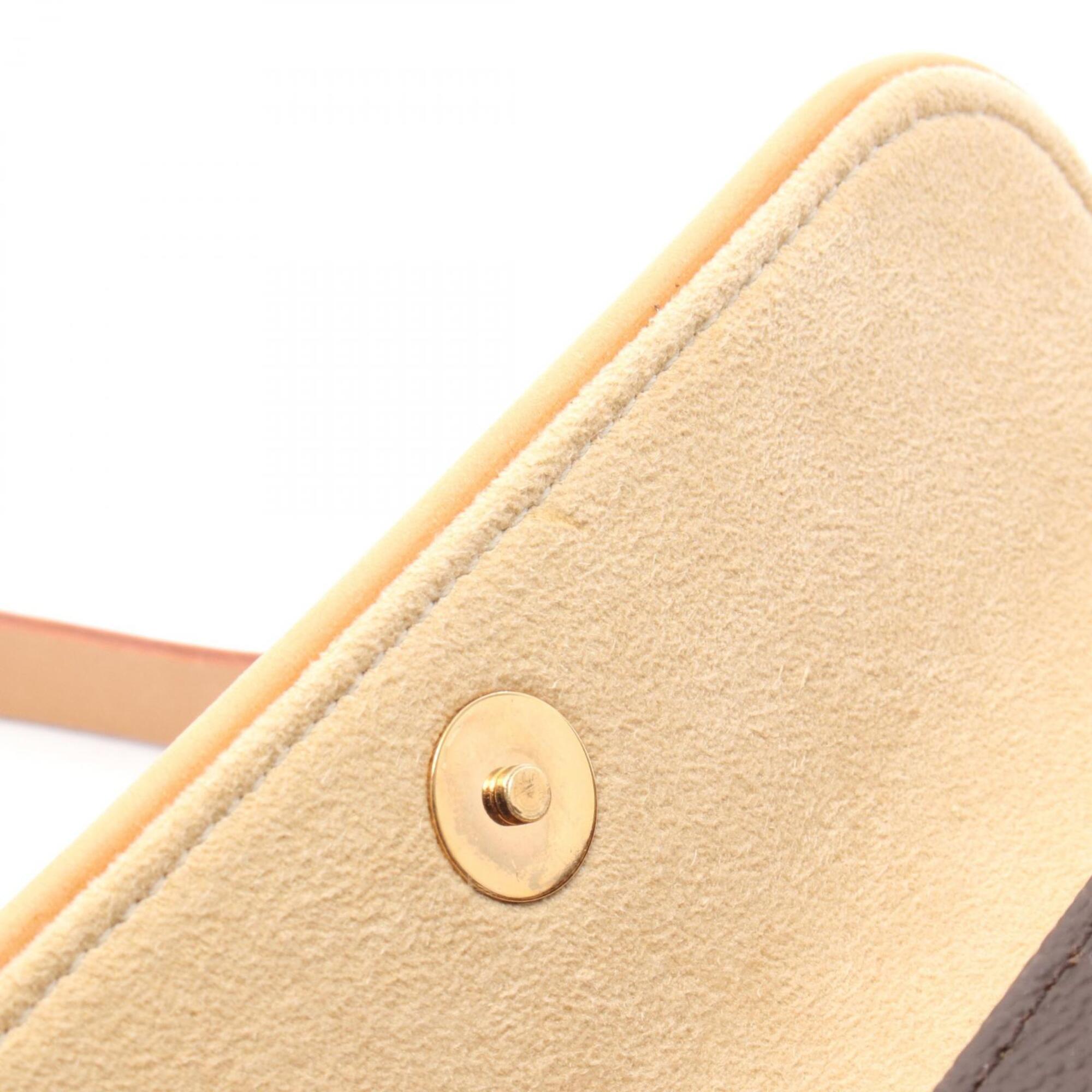 Louis Vuitton Brown Coated Canvas Monogram Leather Fanny Pack Handbag (Pre-Owned)