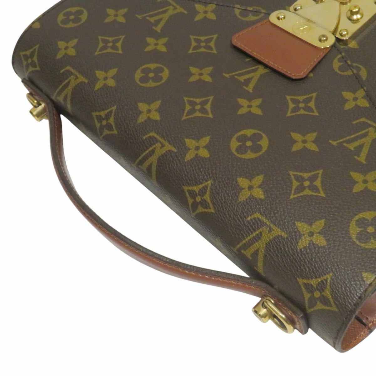 Louis Vuitton Brown Monogram Handbag (Pre-Owned)