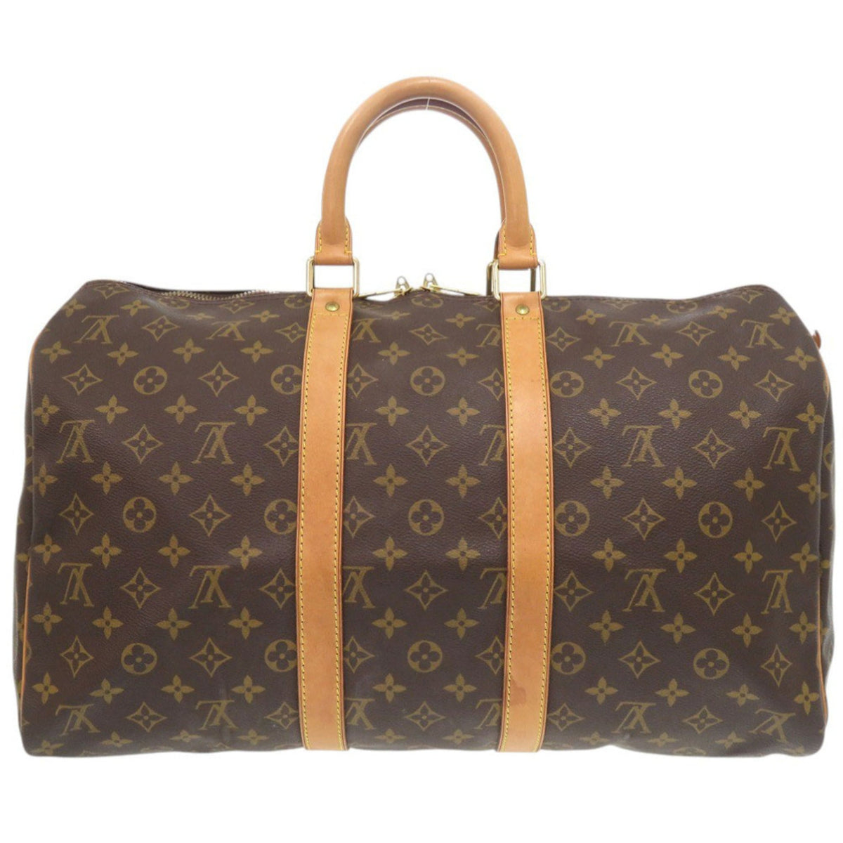 Louis Vuitton Brown Monogram Monogram Boston Bag (Pre-Owned)