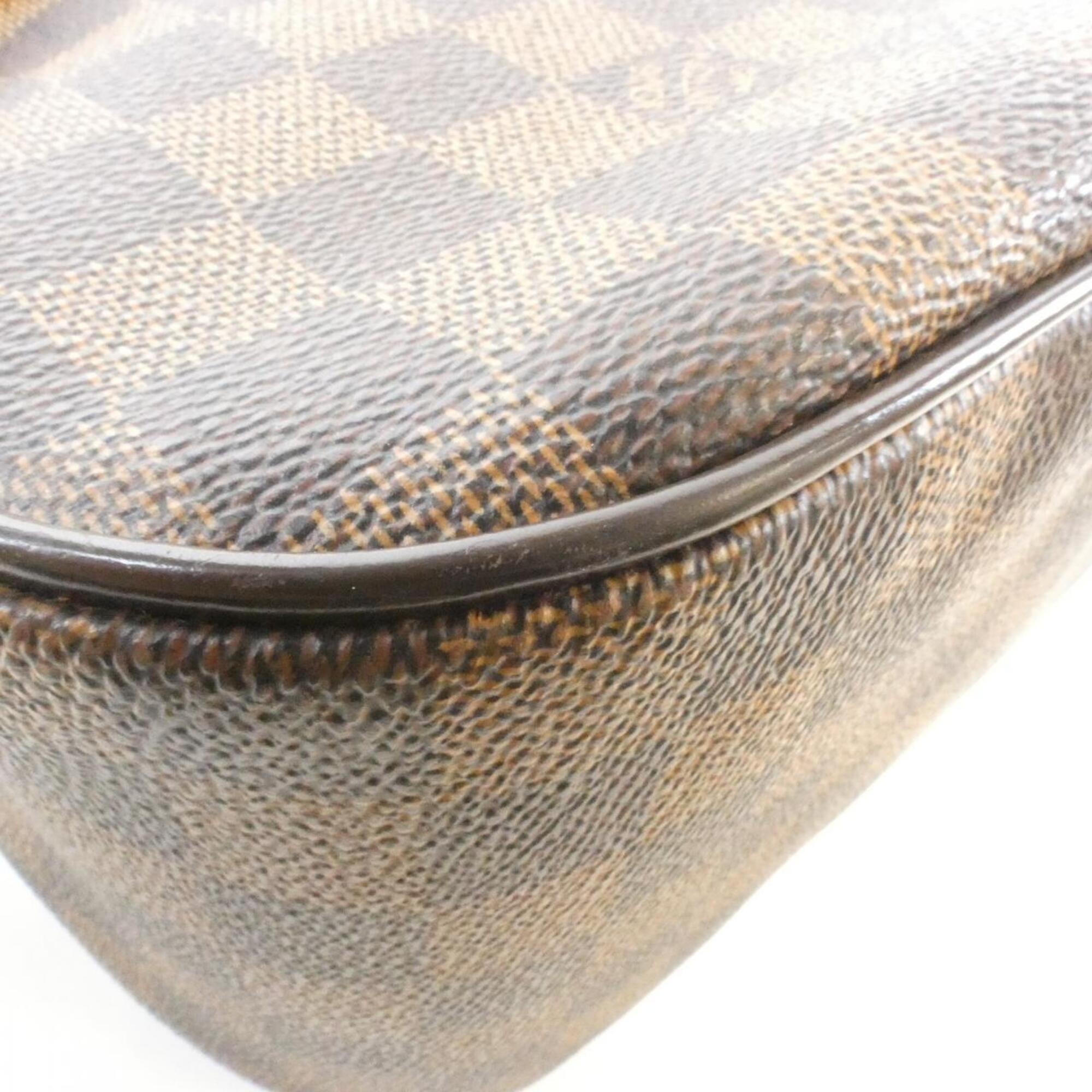 Louis Vuitton Damier Damier Canvas Ebene Damier Canvas Shoulder Bag (Pre-Owned)