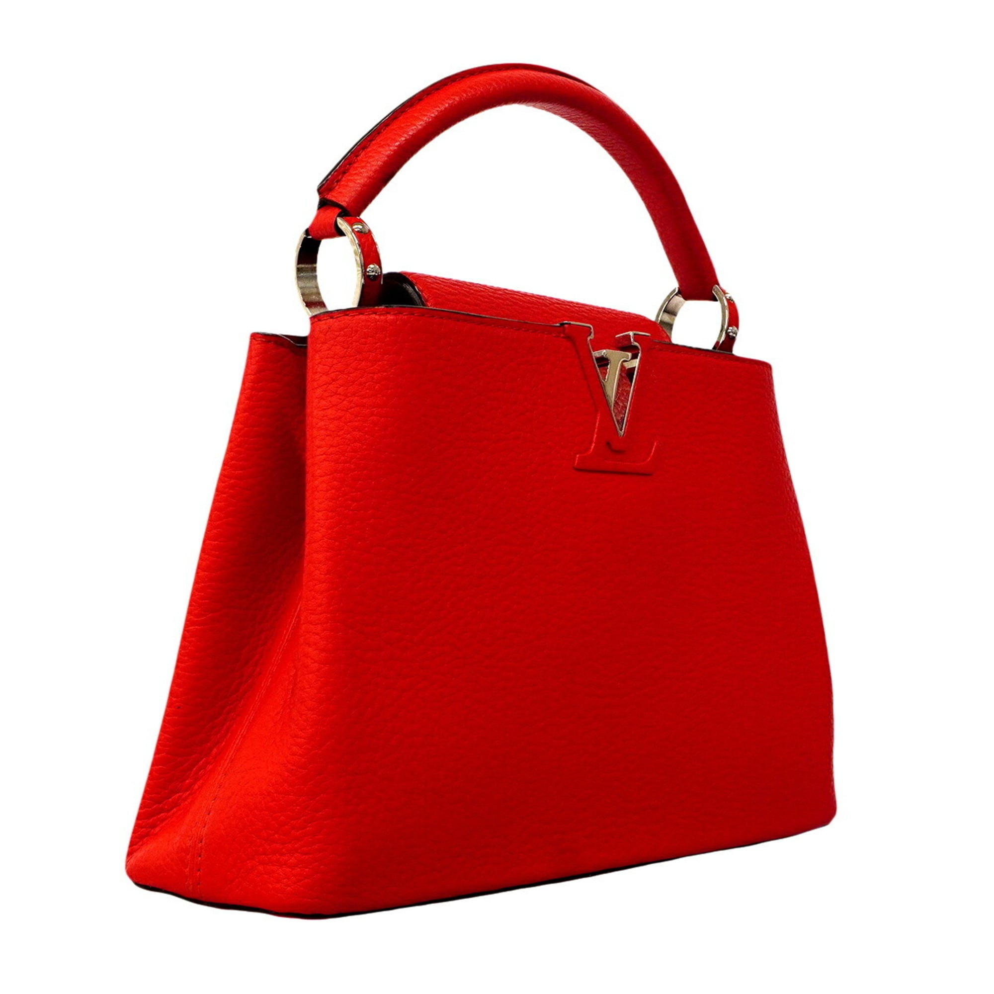 Louis Vuitton Red Color Handbag (Pre-Owned)
