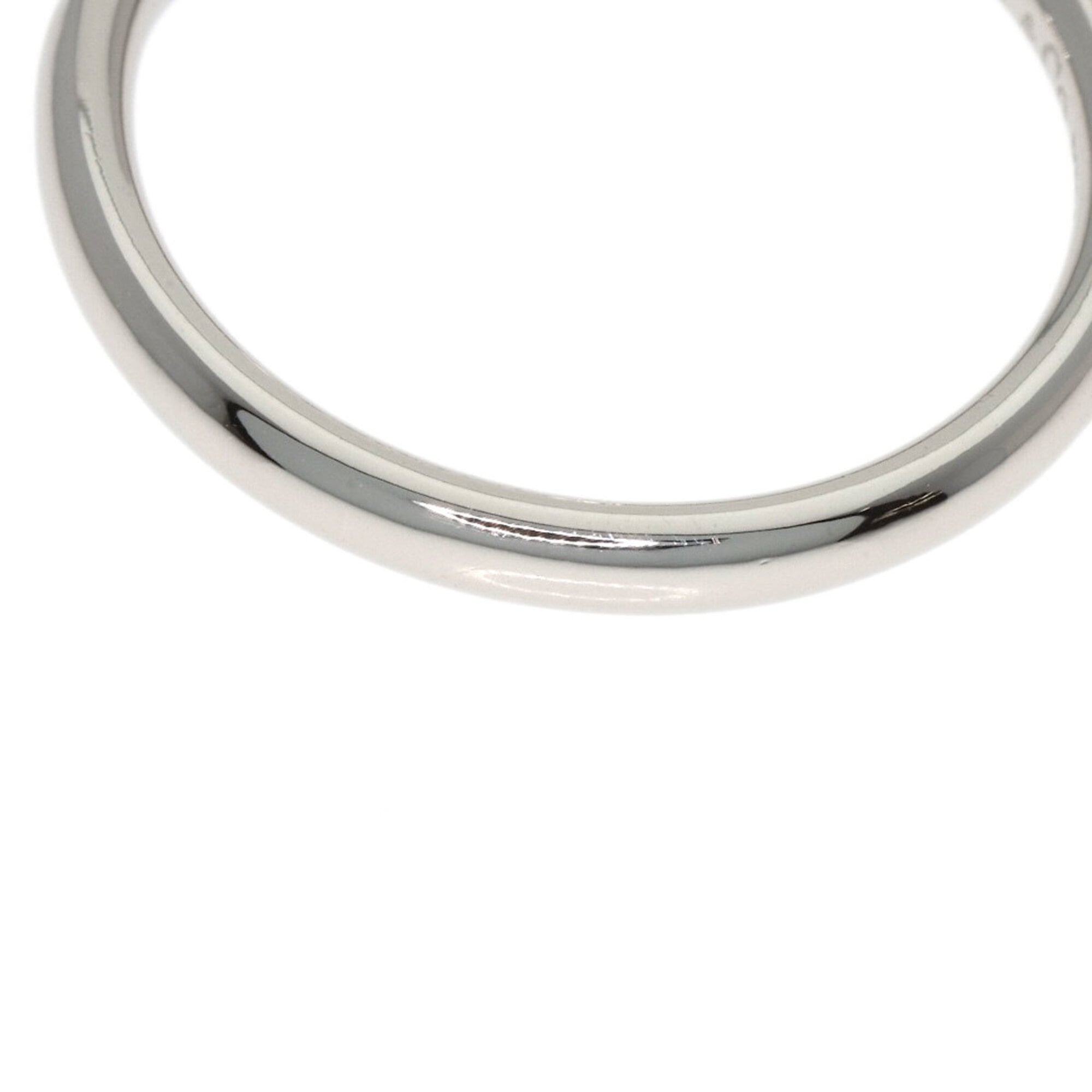 Tiffany Platinum Platinum 950 Band Ring (Pre-Owned)