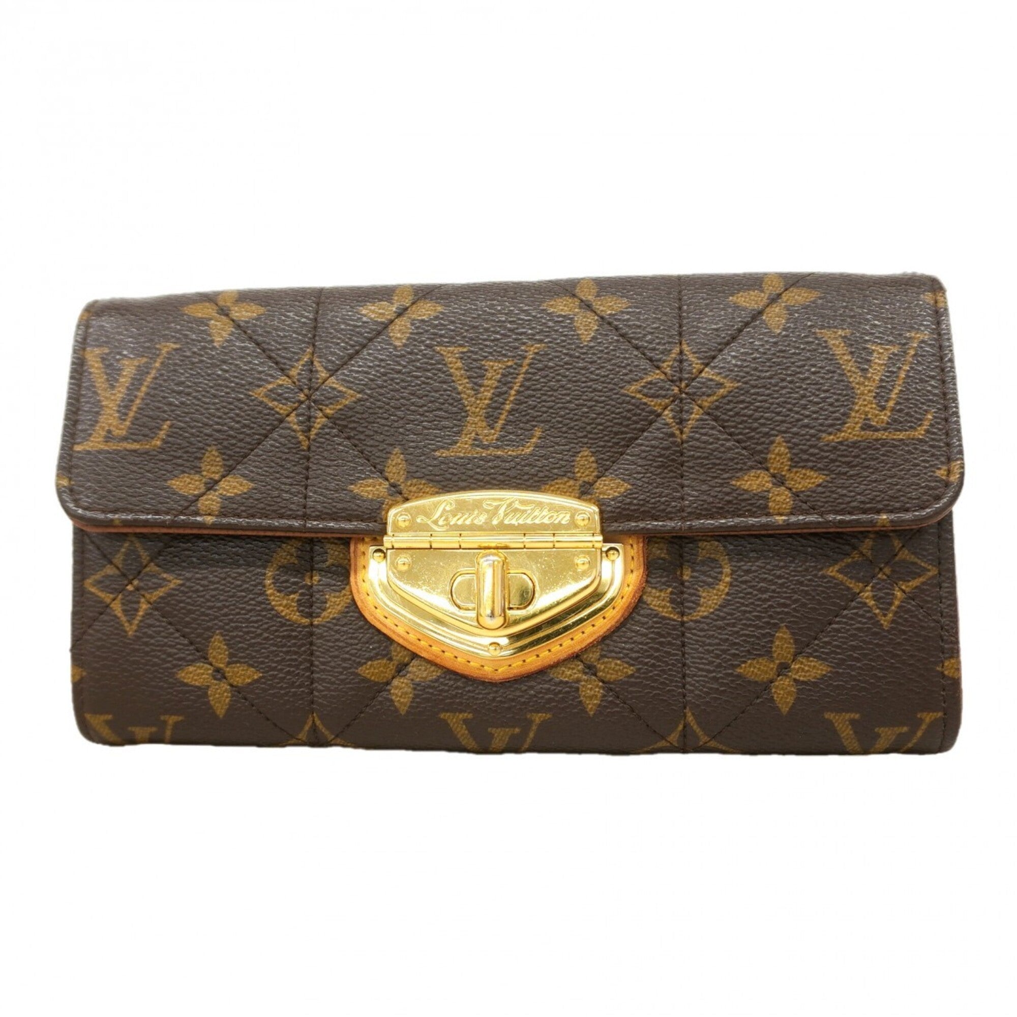 Louis Vuitton Brown Long Wallet (Bi-Fold) (Pre-Owned)