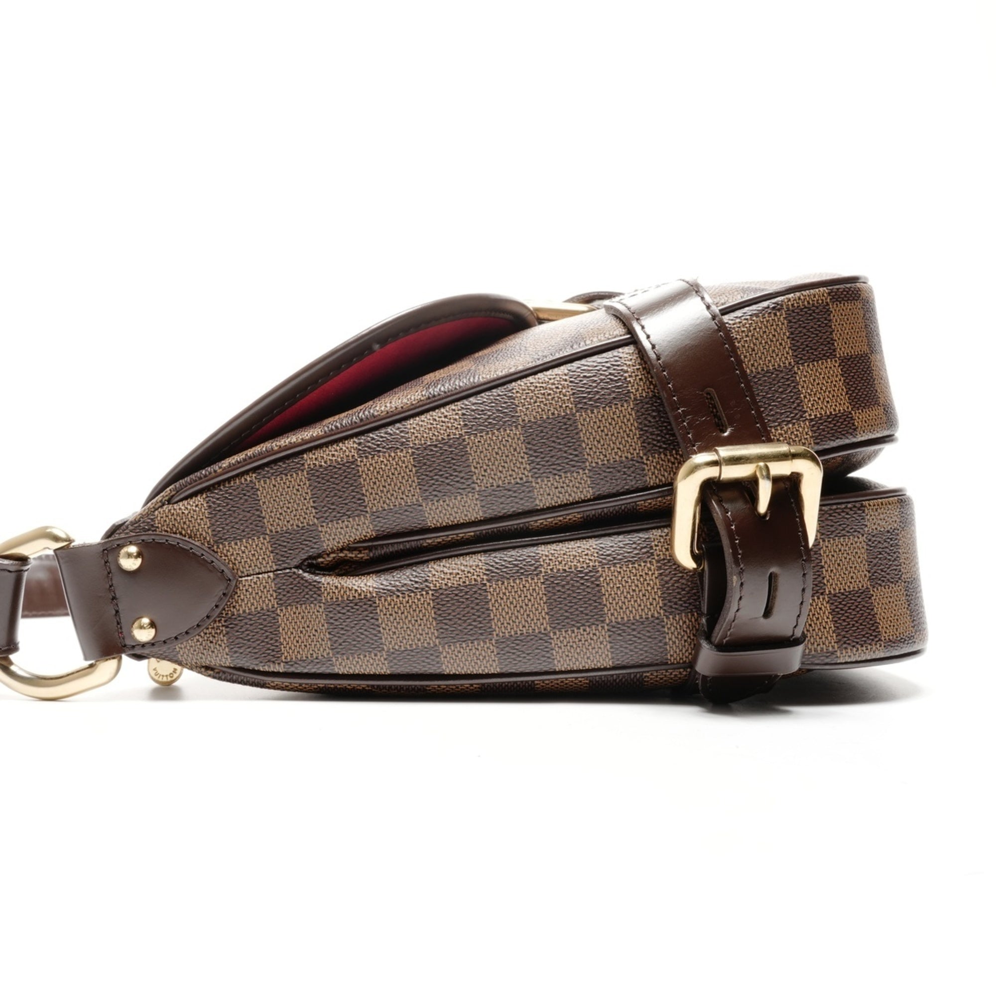 Louis Vuitton Damier Brown Damier Canvas Shoulder Bag (Pre-Owned)