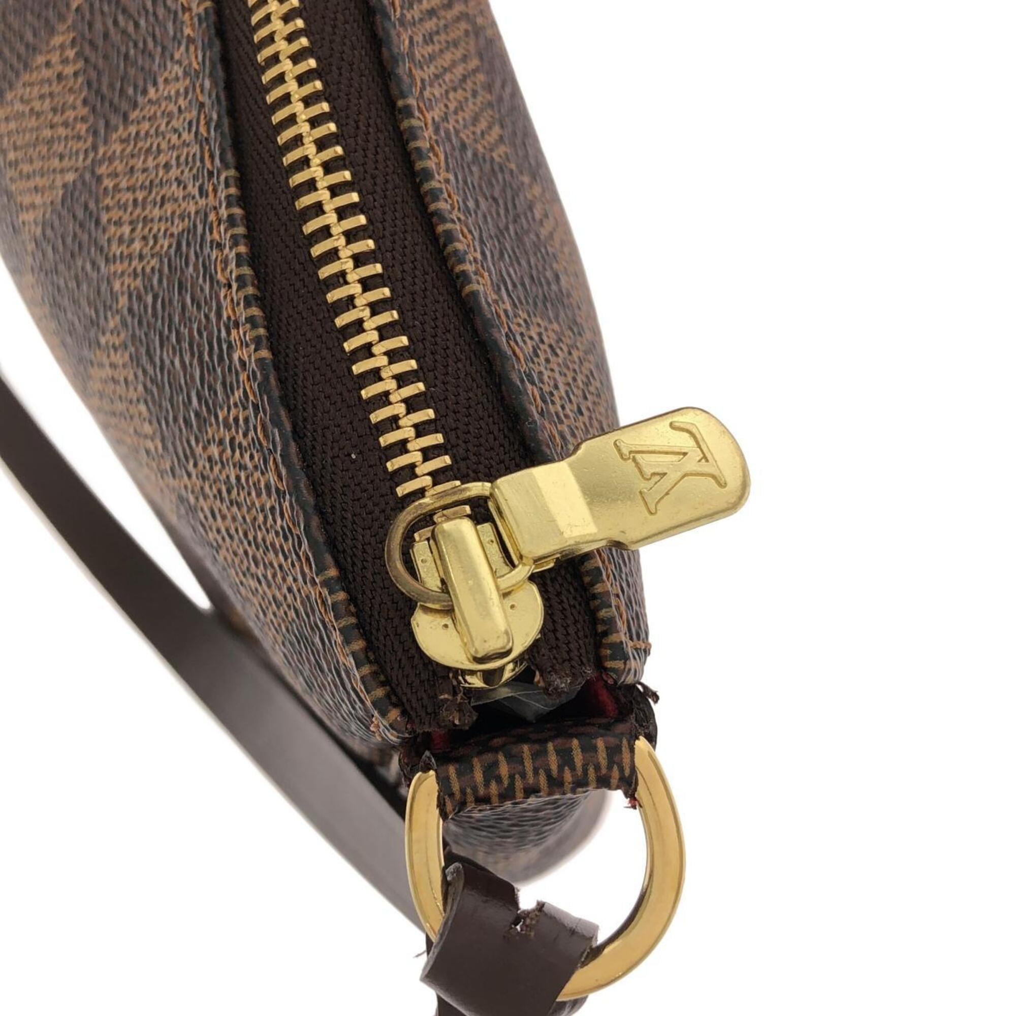 Louis Vuitton Damier Ebene Coated Canvas Pochette (Pre-Owned)