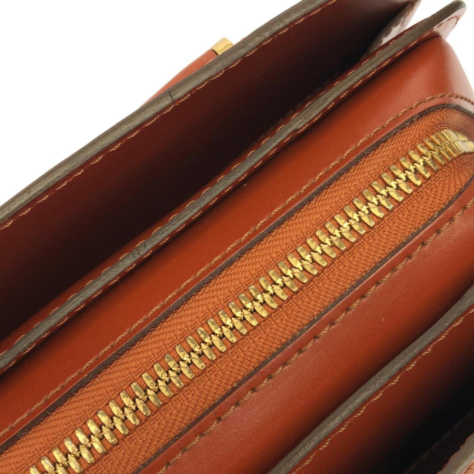Louis Vuitton Brown Leather Handbag (Pre-Owned)