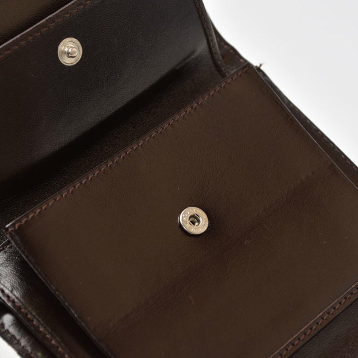 Fendi Brown Canvas Wallet (Tri-Fold) (Pre-Owned)