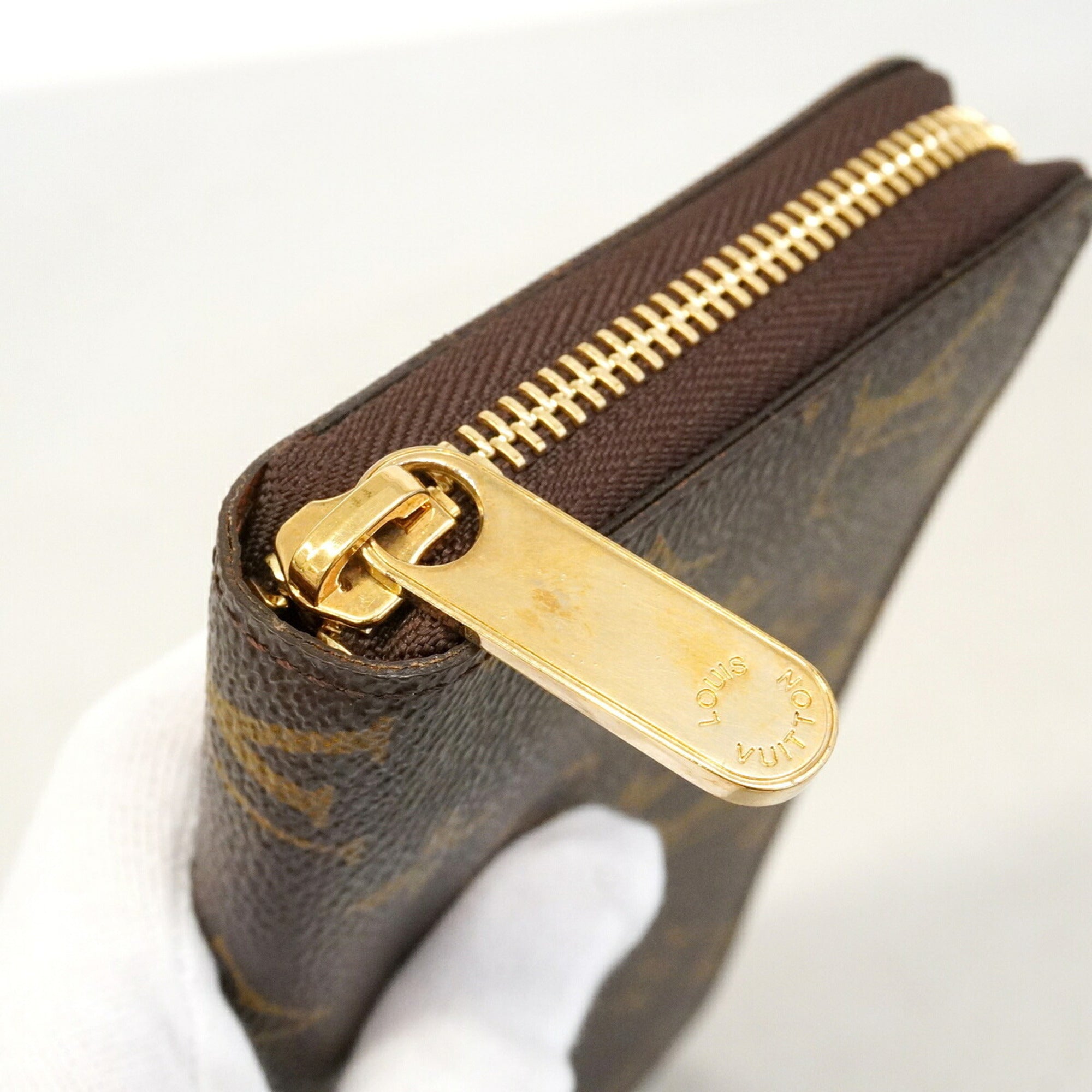 Louis Vuitton Brown Long Wallet (Bi-Fold) (Pre-Owned)