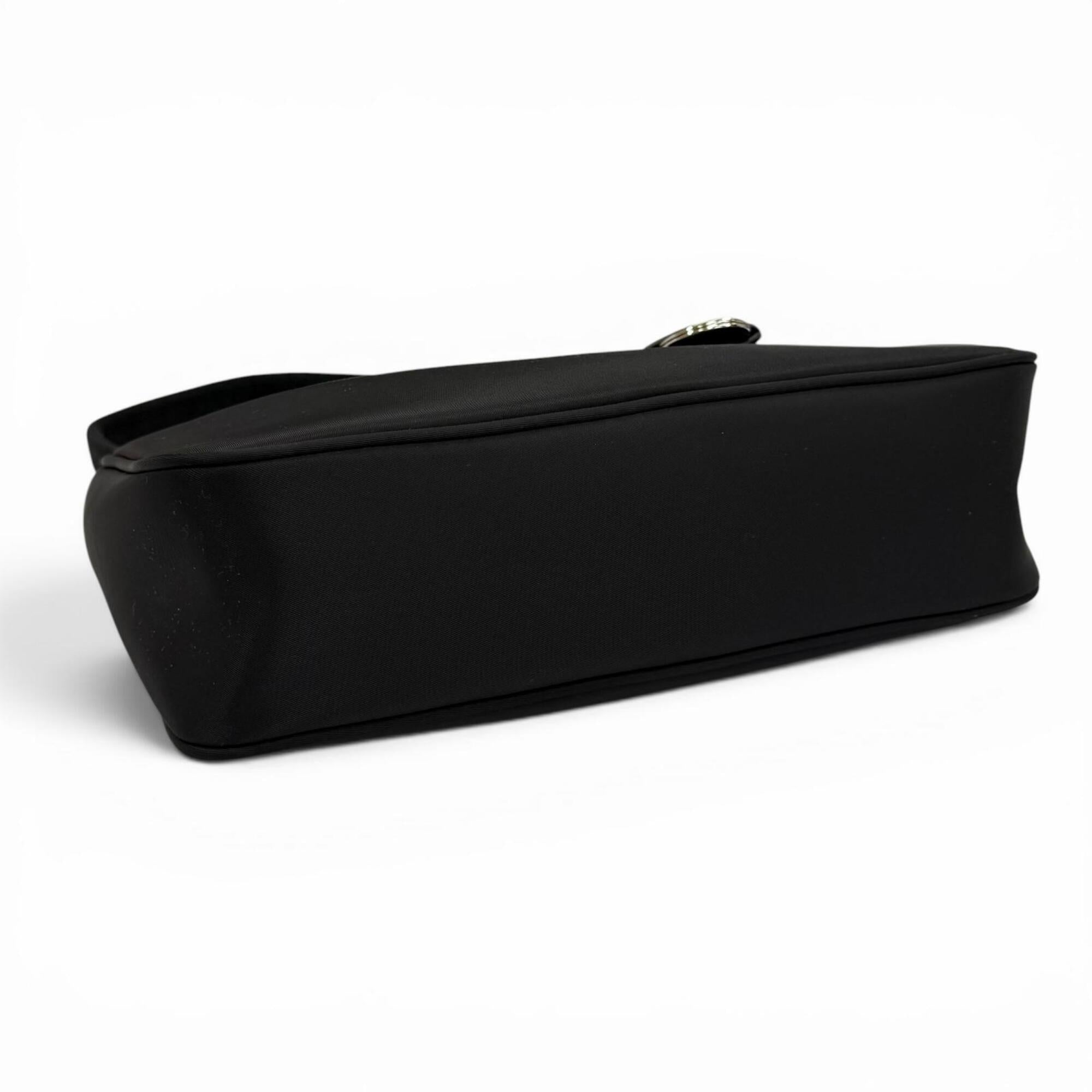Prada Brown Nylon Shoulder Bag (Pre-Owned)