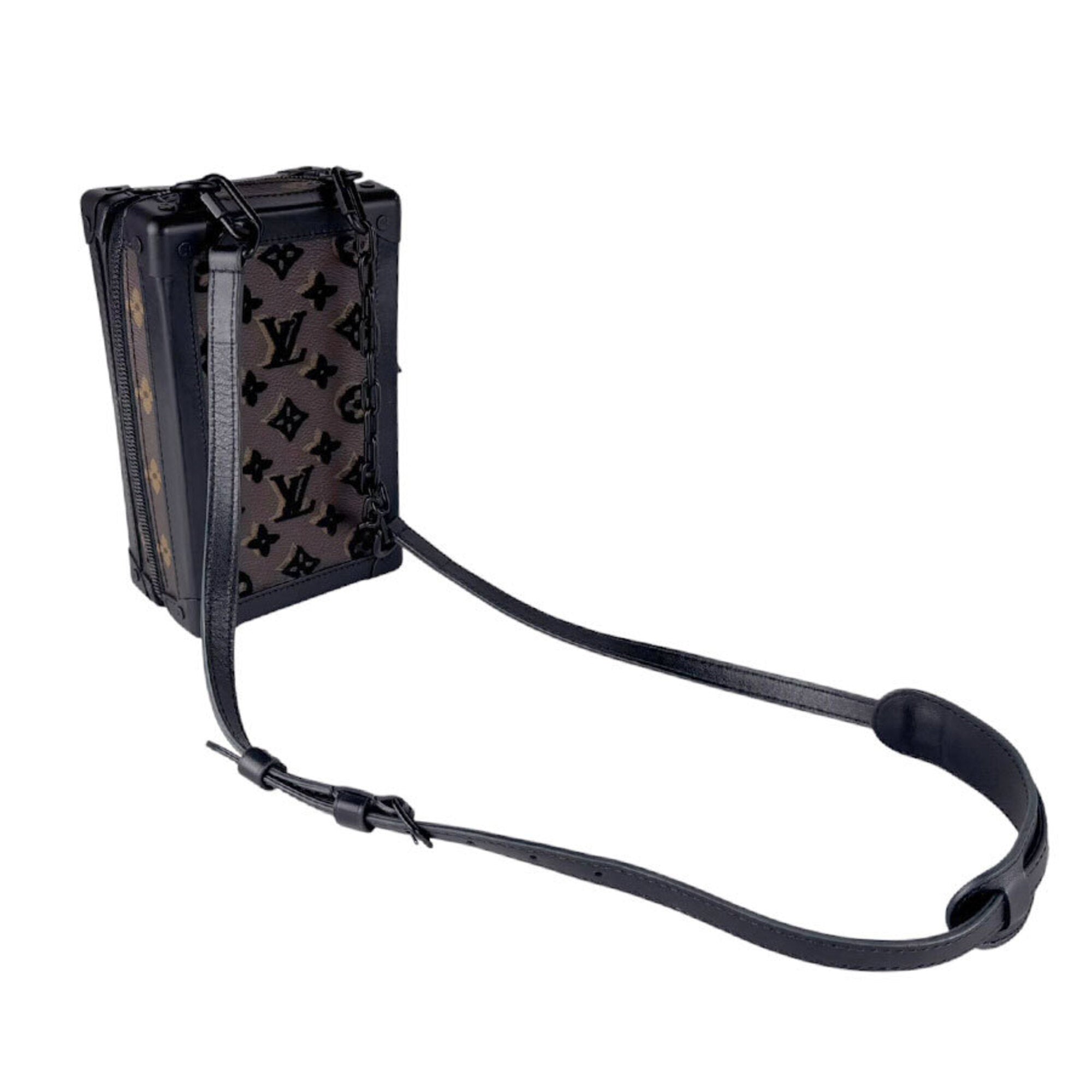 Louis Vuitton Black Brown Shoulder Bag (Pre-Owned)