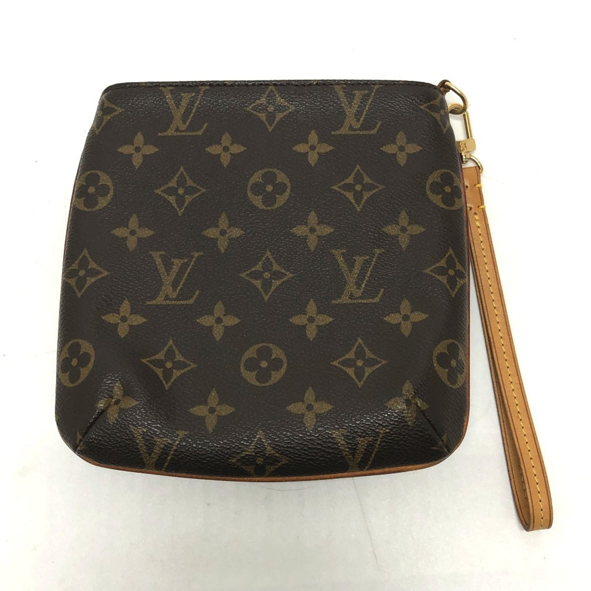 Louis Vuitton Brown Monogram Pochette Pouch (Pre-Owned)