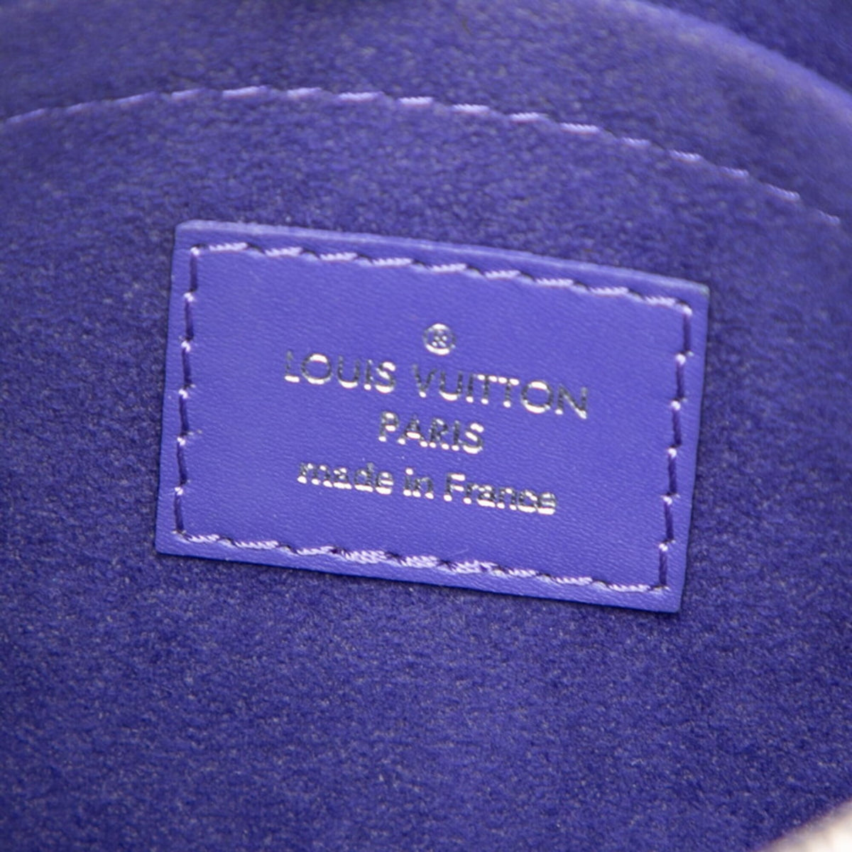 Louis Vuitton Figue Purple Leather Handbag (Pre-Owned)