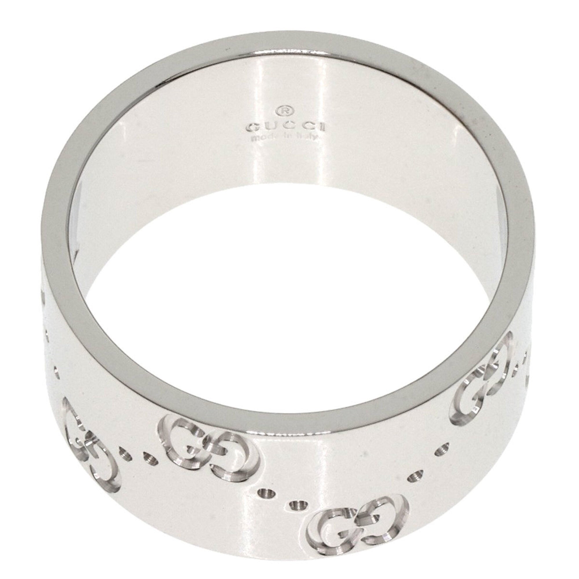 Gucci White Gold (18K) Band Ring (Pre-Owned)