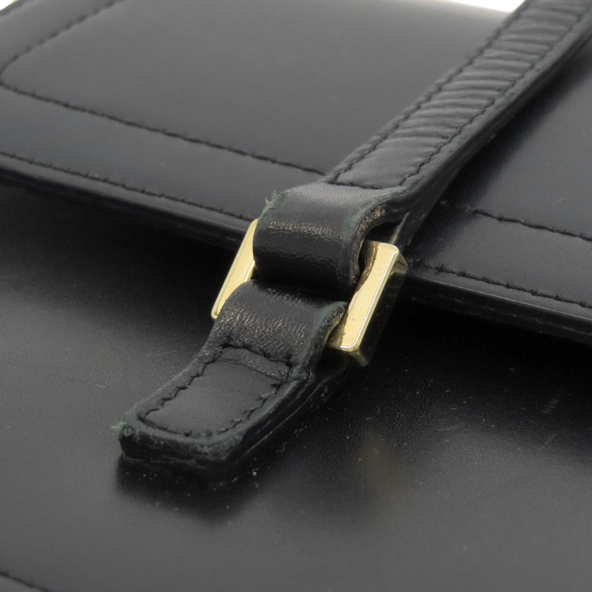 Celine Black Leather Handbag (Pre-Owned)