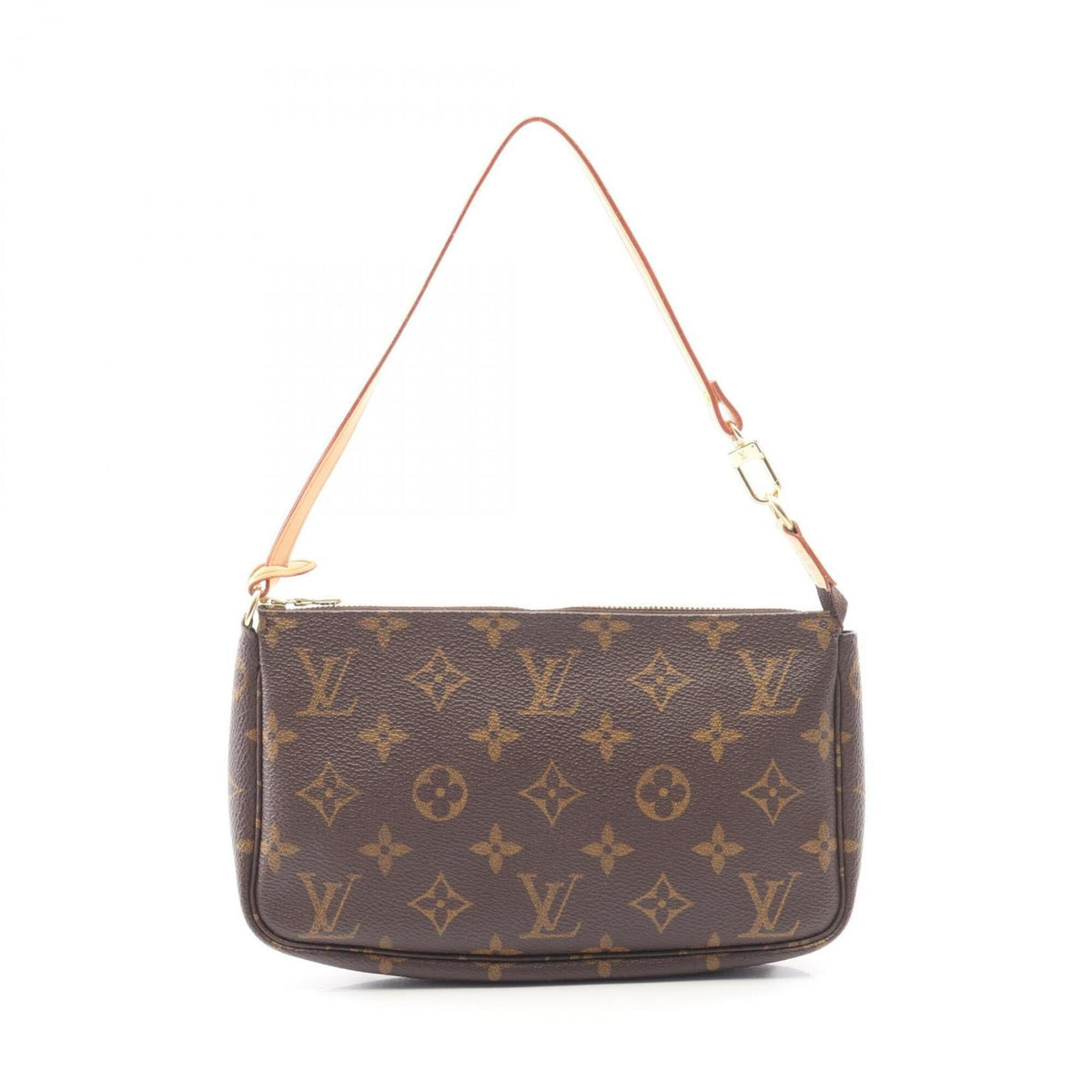 Louis Vuitton Brown Coated Canvas Pvc Leather Monogram Handbag (Pre-Owned)