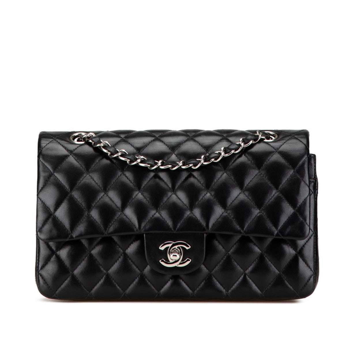 Chanel Matelasse Black Shoulder Bag (Pre-Owned)