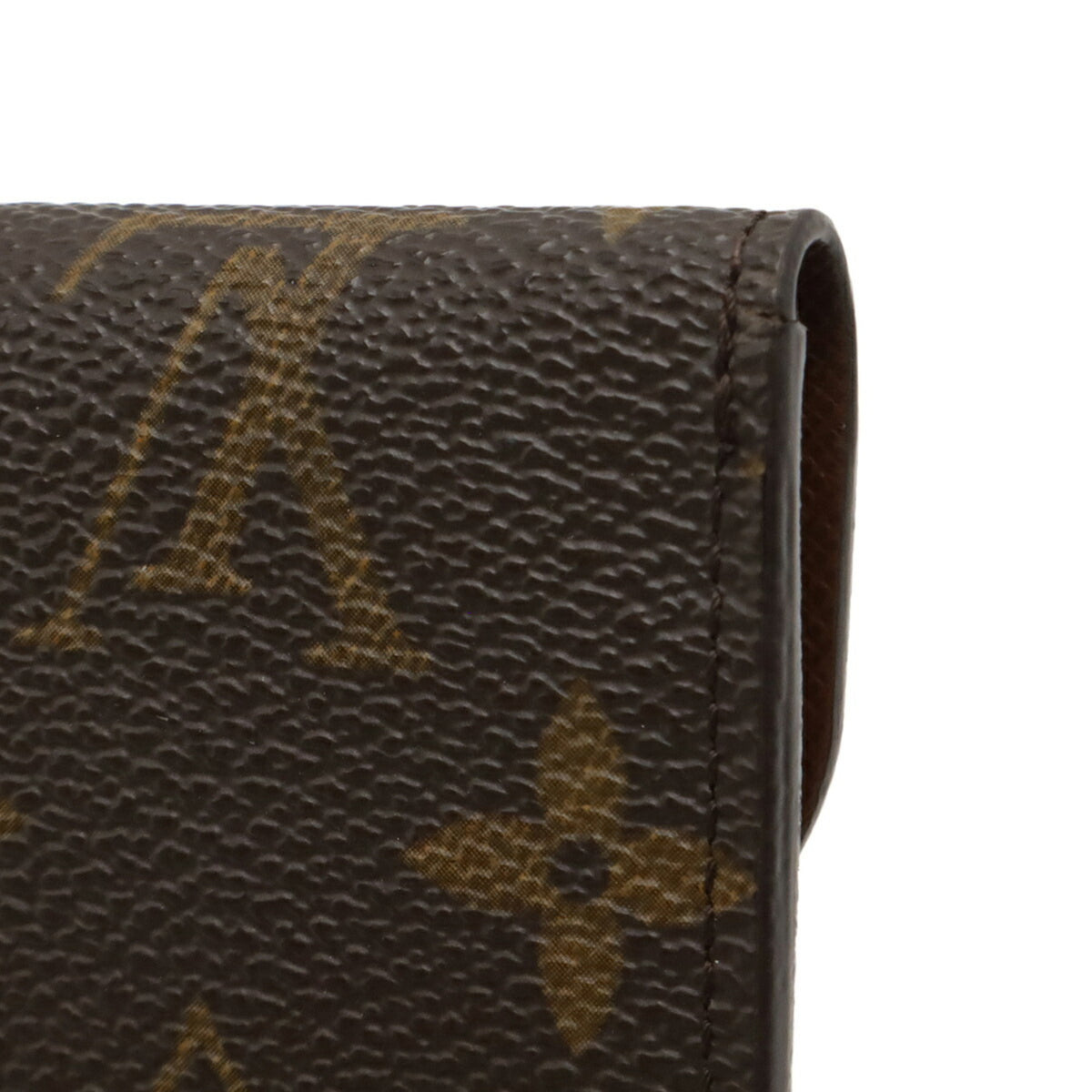 Louis Vuitton Brown Monogram Coin Purse/Coin Case (Pre-Owned)