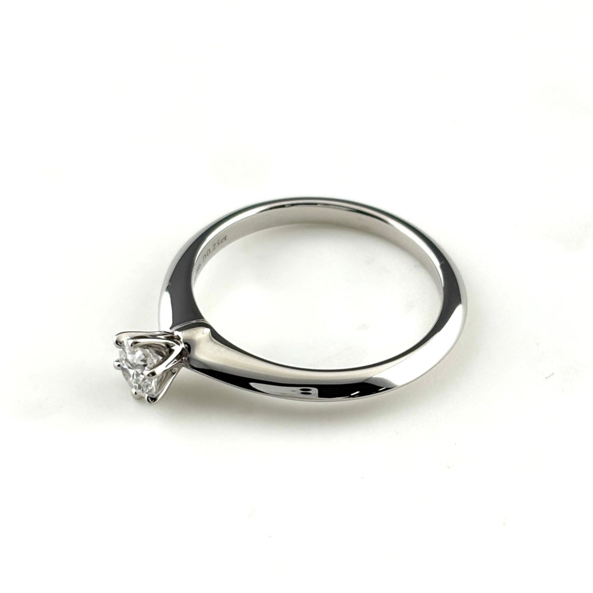 Tiffany Platinum 950 Band Ring (Pre-Owned)