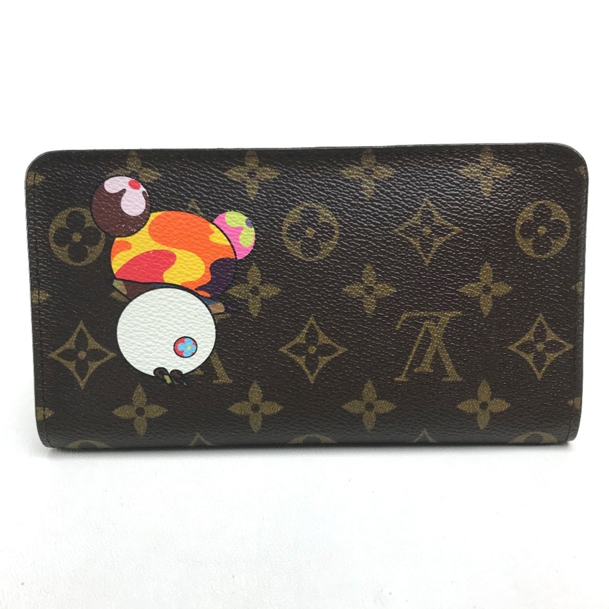Louis Vuitton Brown Monogram Long Wallet (Bi-Fold) (Pre-Owned)