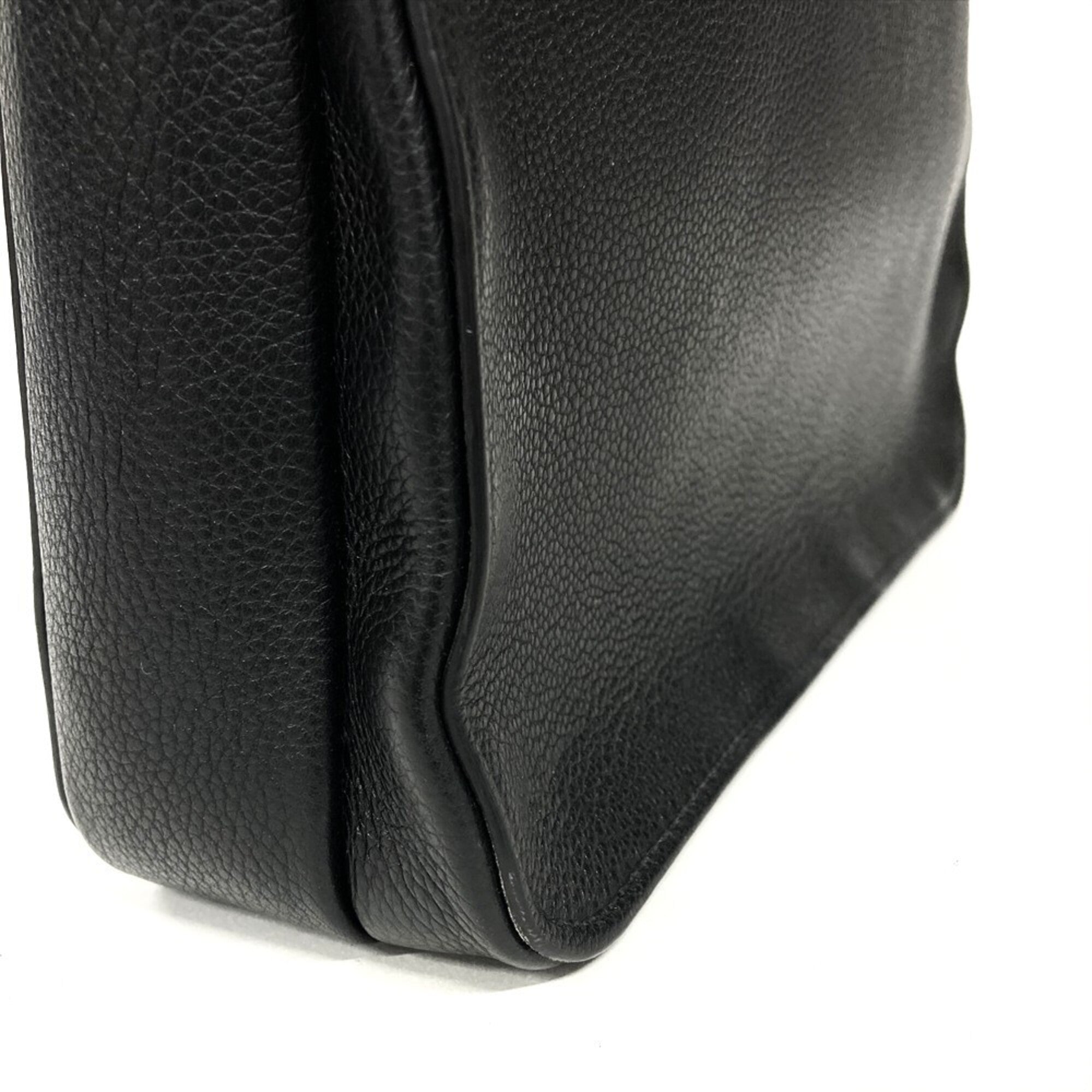Prada Black Leather Shoulder Bag (Pre-Owned)