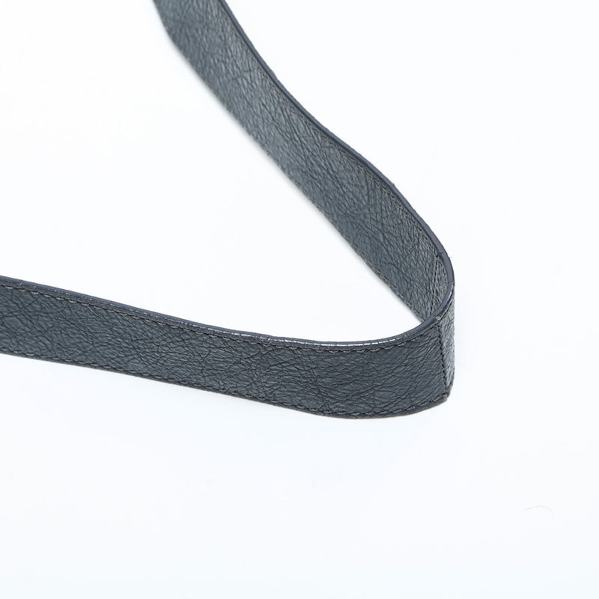 Balenciaga Gray Leather Fanny Pack (Pre-Owned)