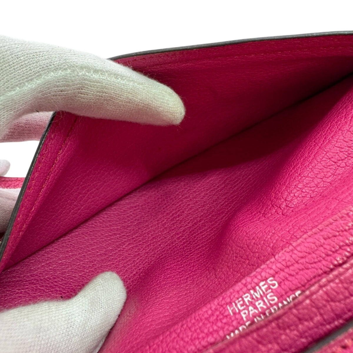 Hermes Pink Chevre Leather (Pre-Owned)