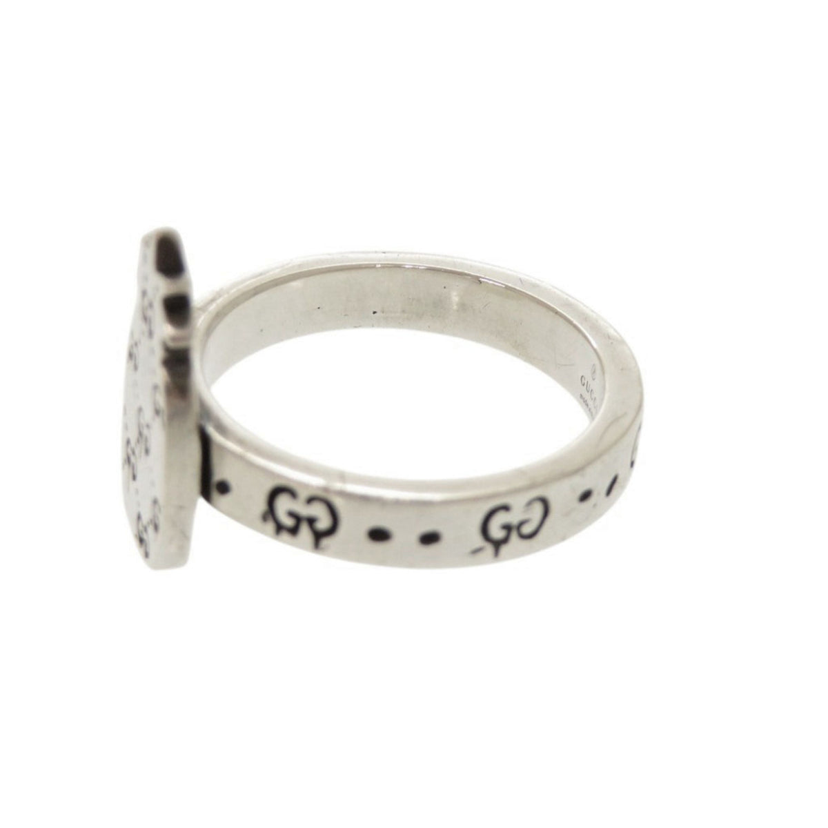 Gucci Silver Silver 925 Band Ring (Pre-Owned)