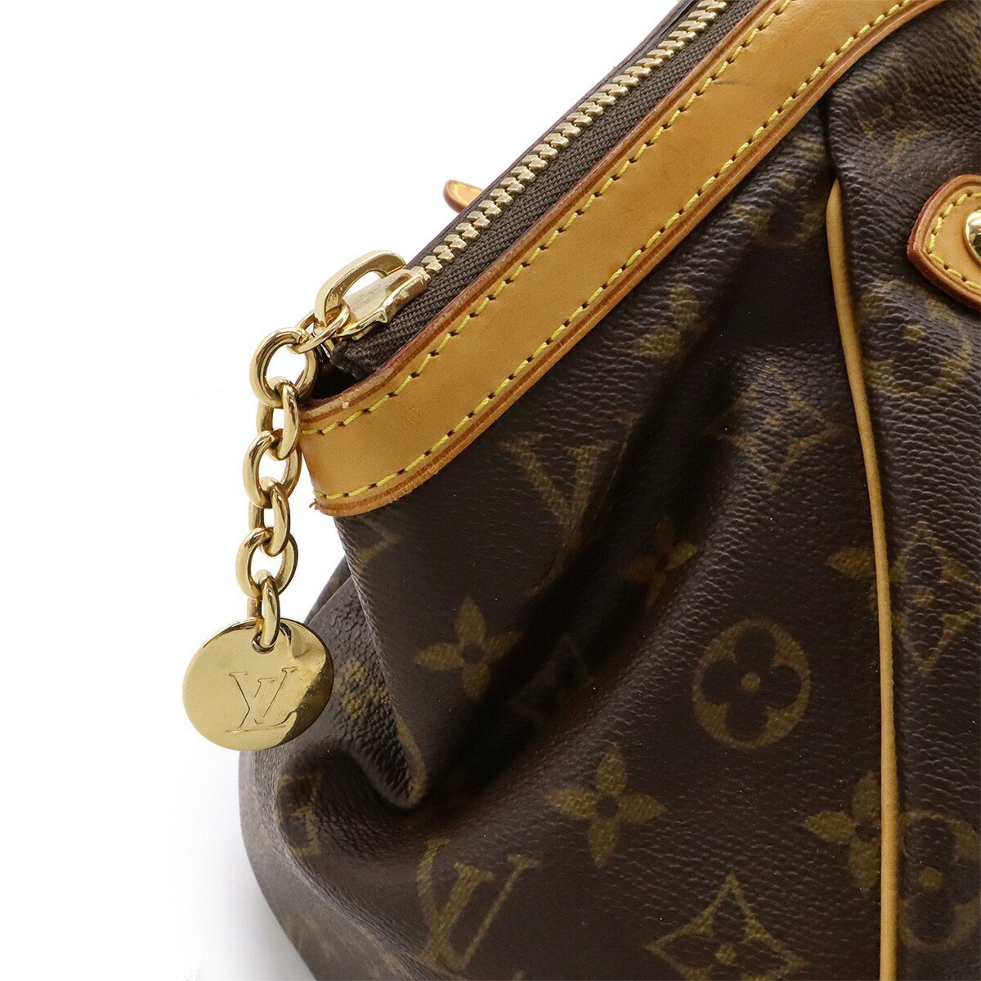 Louis Vuitton Monogram Brown Monogram Handbag Shoulder Bag Tote Bag (Pre-Owned)