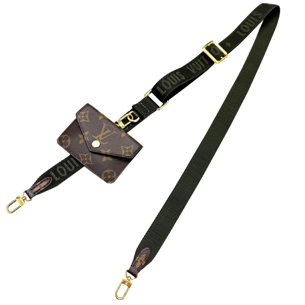 Louis Vuitton Brown Monogram Pochette Shoulder Bag (Pre-Owned)
