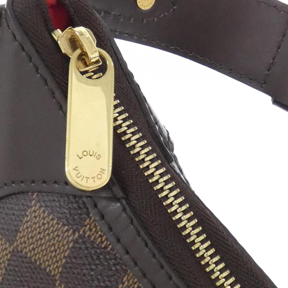 Louis Vuitton Brown Coated Canvas Shoulder Bag (Pre-Owned)