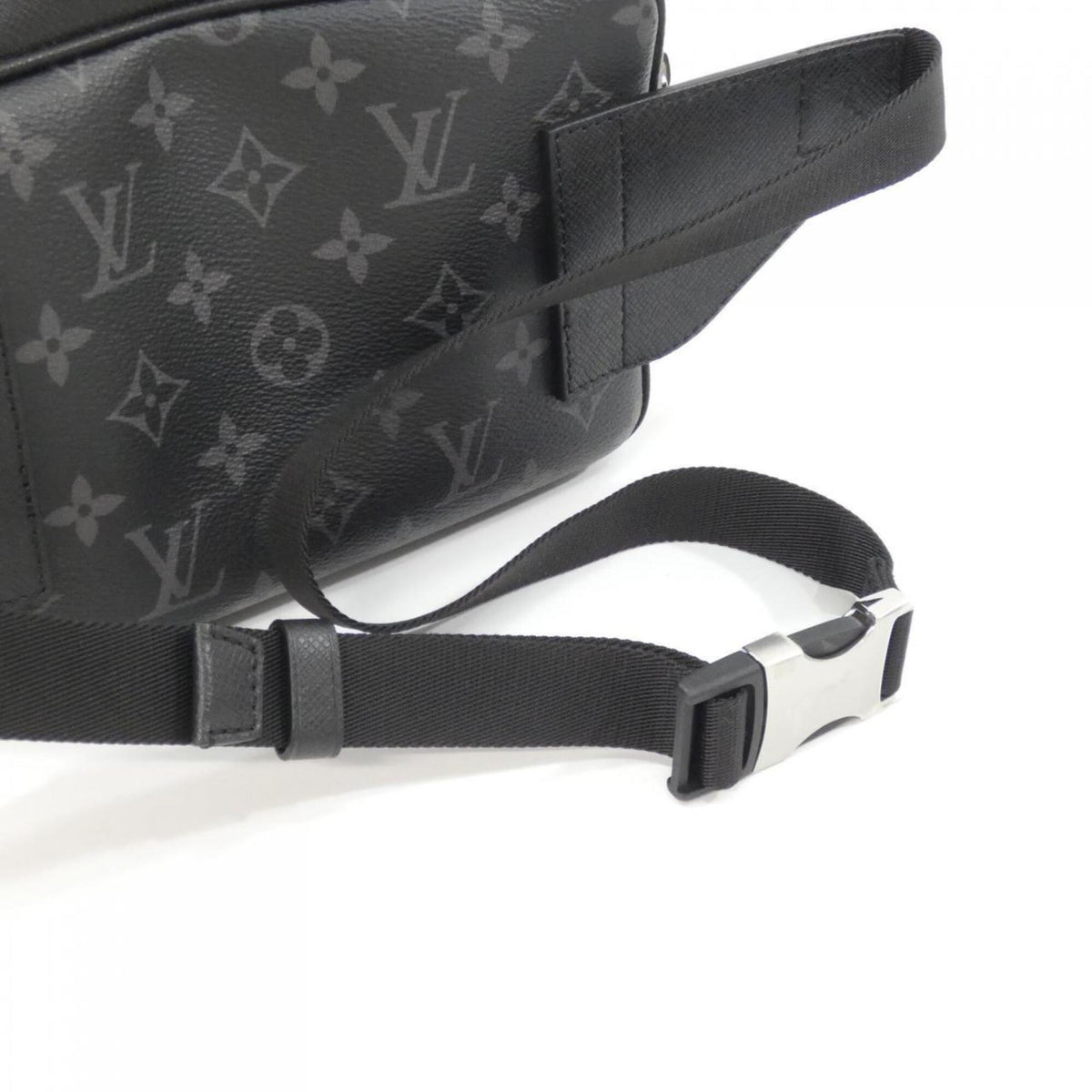 Louis Vuitton Black Coated Canvas Shoulder Bag (Pre-Owned)