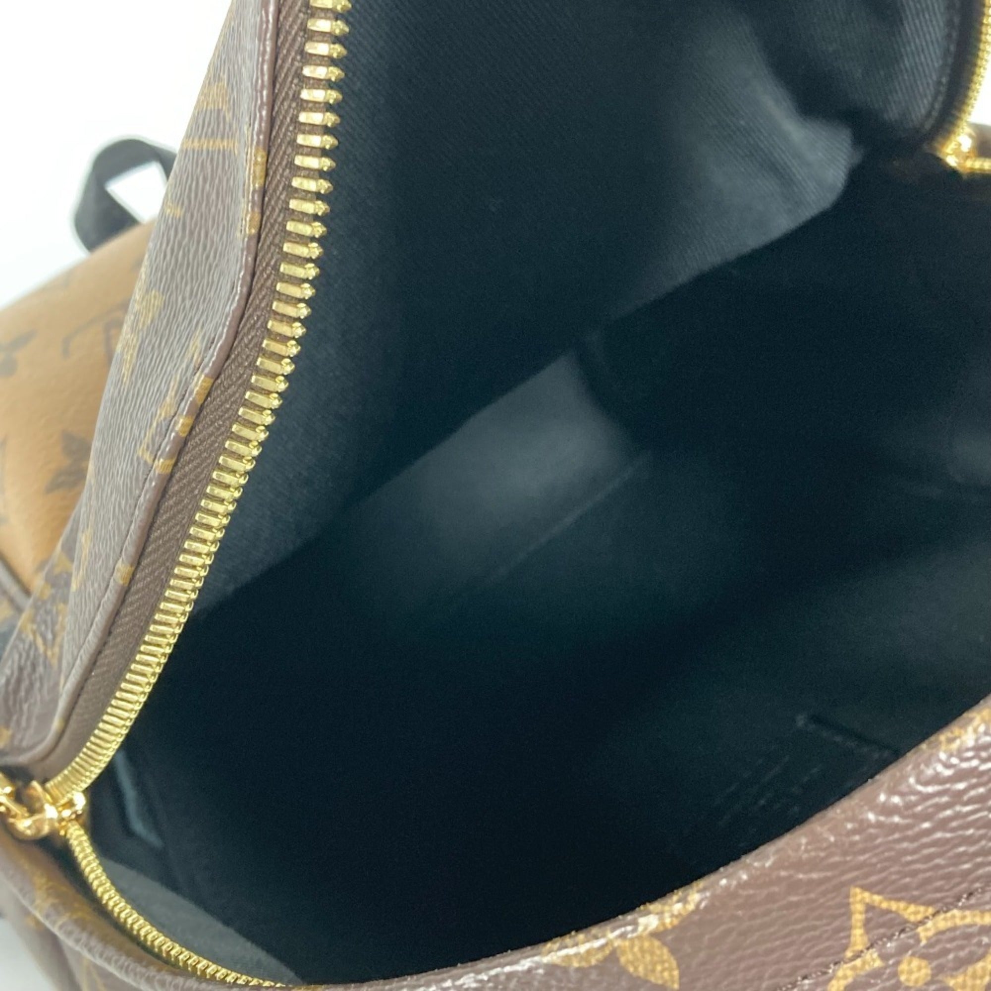 Louis Vuitton Beige Brown Monogram Reverse Backpack (Pre-Owned)
