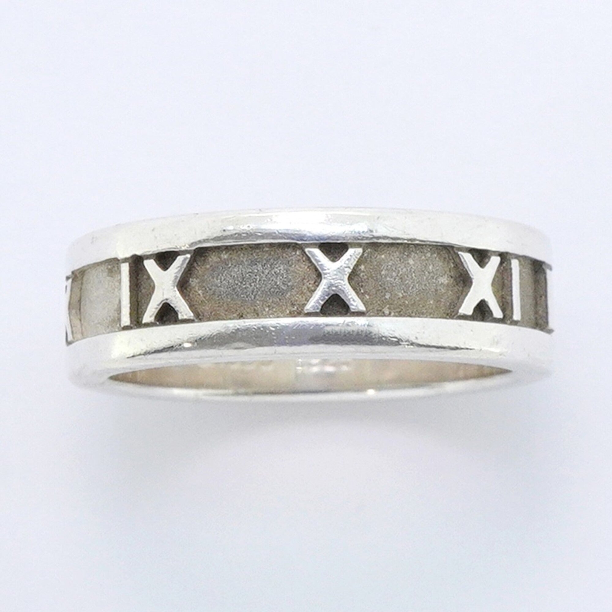Tiffany Silver 925 Band Ring (Pre-Owned)