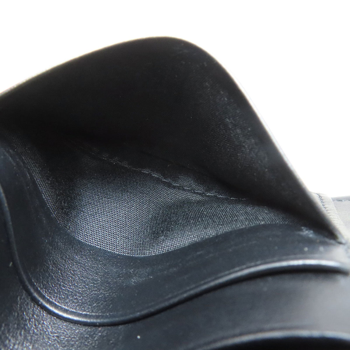 Celine Black Leather Wallet (Tri-Fold) (Pre-Owned)