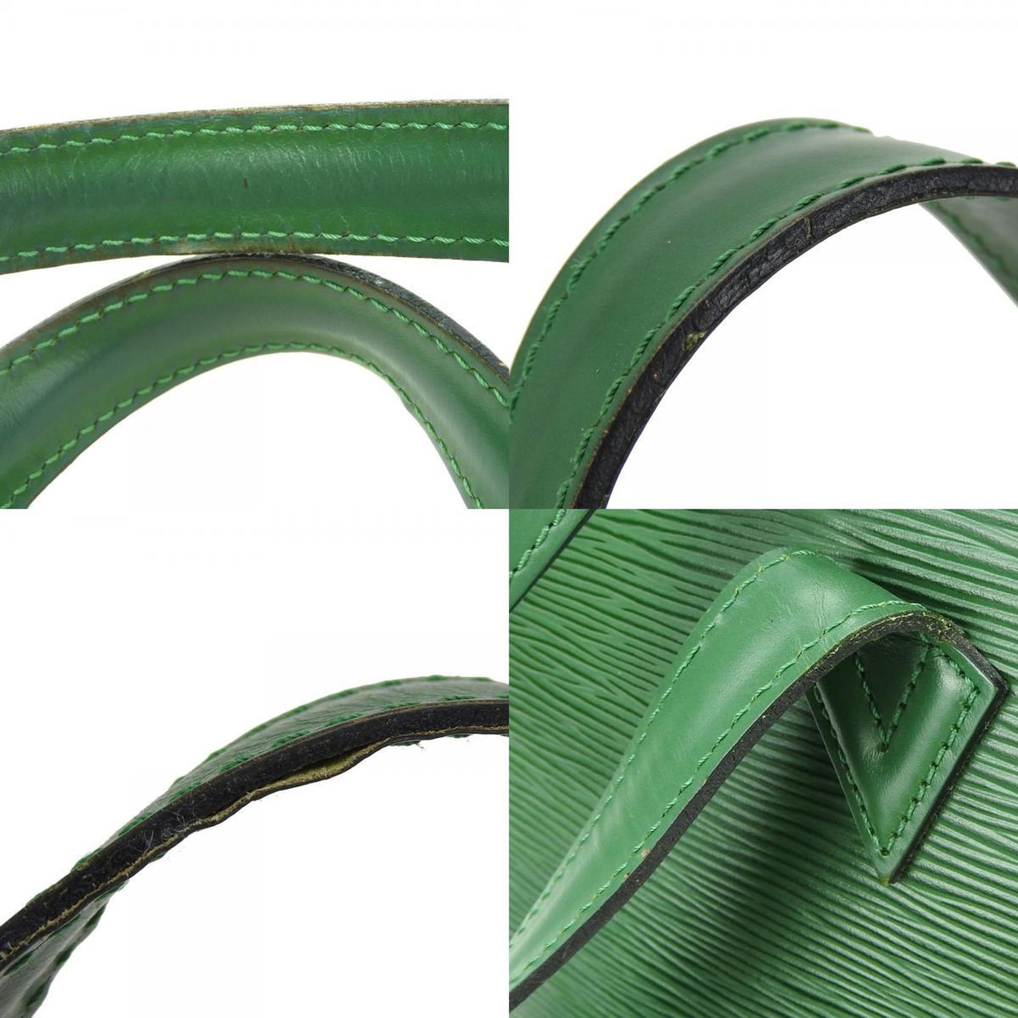 Louis Vuitton Borneo Green Epi Leather Handbag (Pre-Owned)