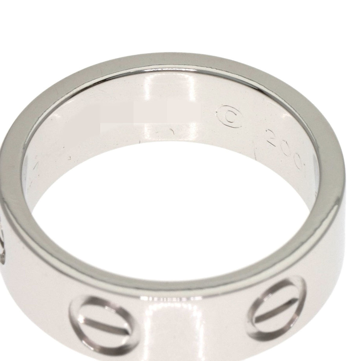 Cartier Platinum 950 Band Ring (Pre-Owned)