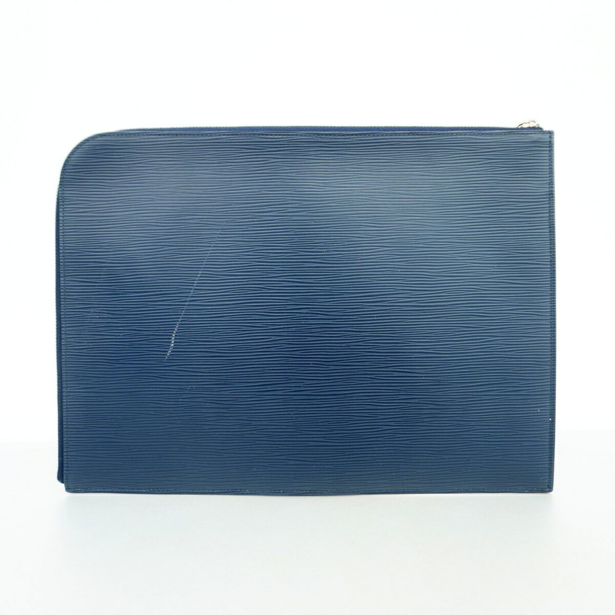 Louis Vuitton Navy Blue Clutch Bag (Pre-Owned)
