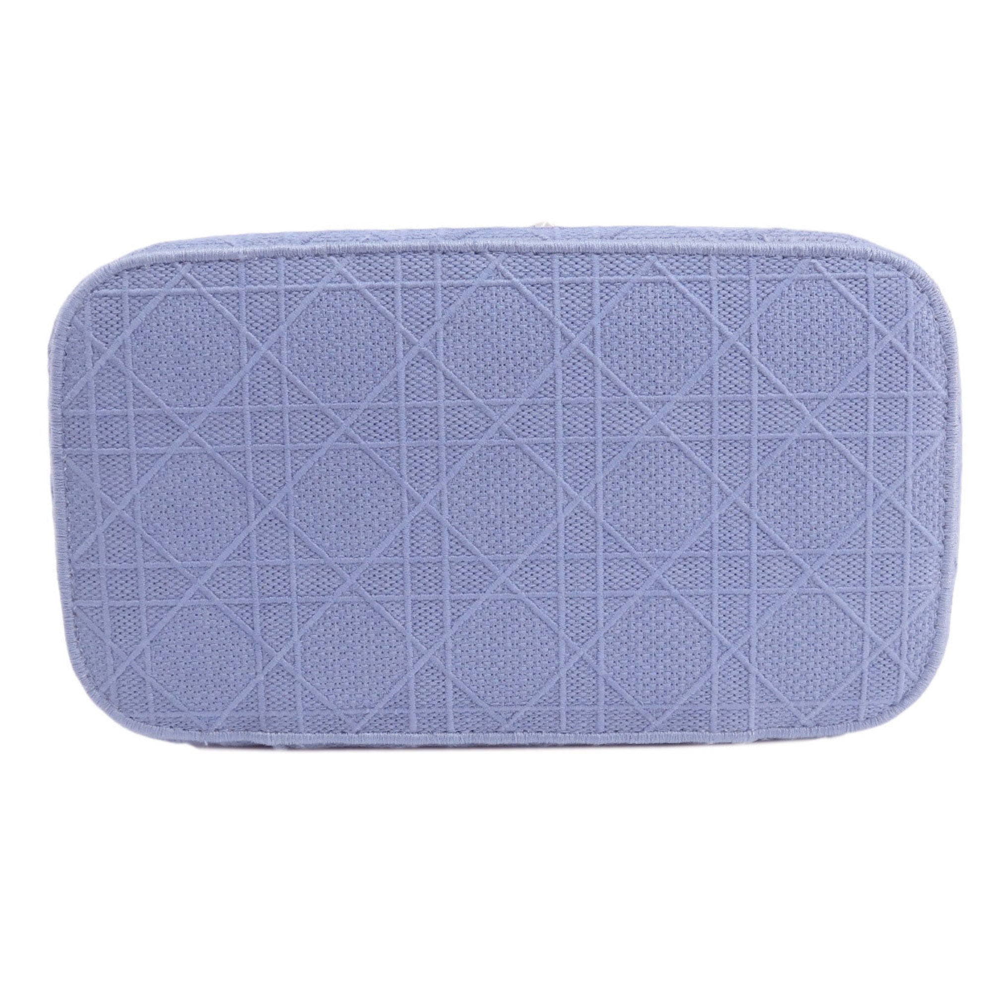 Christian Dior Blue Canvas Handbag (Pre-Owned)