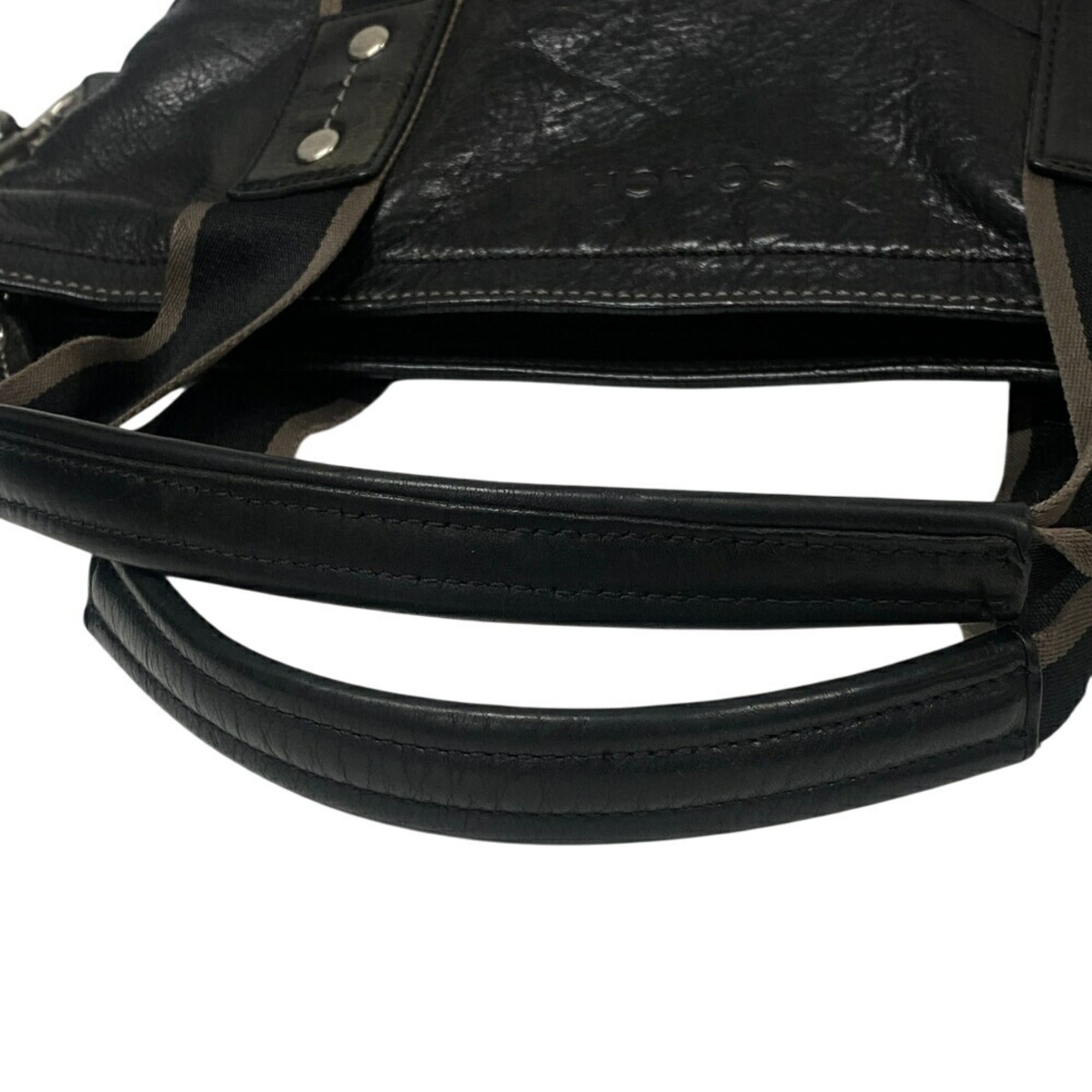 Coach Brown Leather Tote Bag (Pre-Owned)