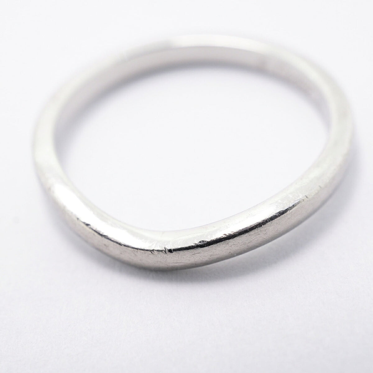 Cartier Platinum 950 Band Ring (Pre-Owned)