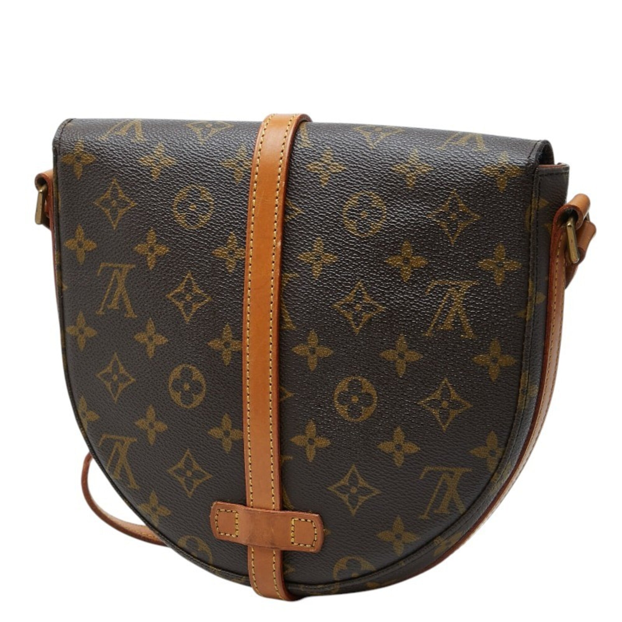 Louis Vuitton Brown Pvc Leather Shoulder Bag (Pre-Owned)