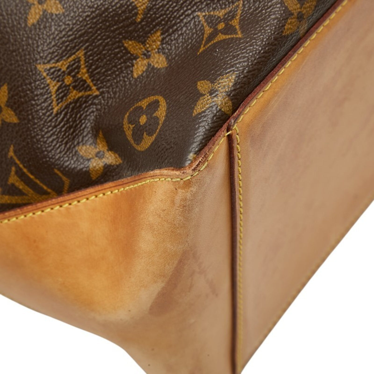 Louis Vuitton Brown Pvc Leather Shoulder Bag Tote Bag (Pre-Owned)
