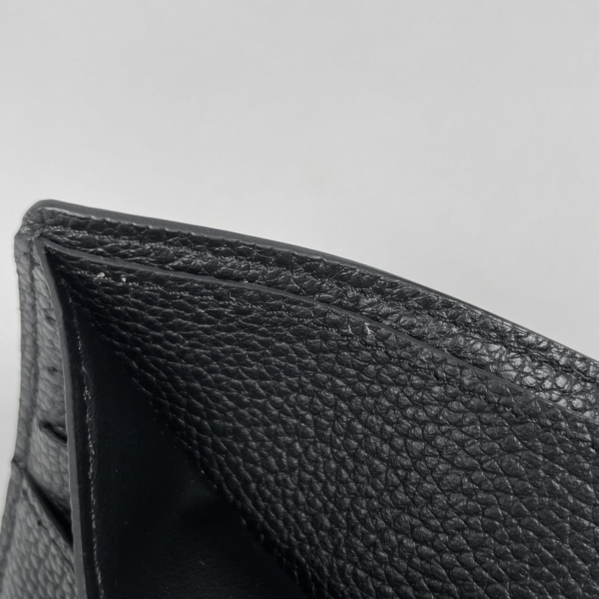 Louis Vuitton Black Noir Leather Wallet (Bi-Fold) (Pre-Owned)