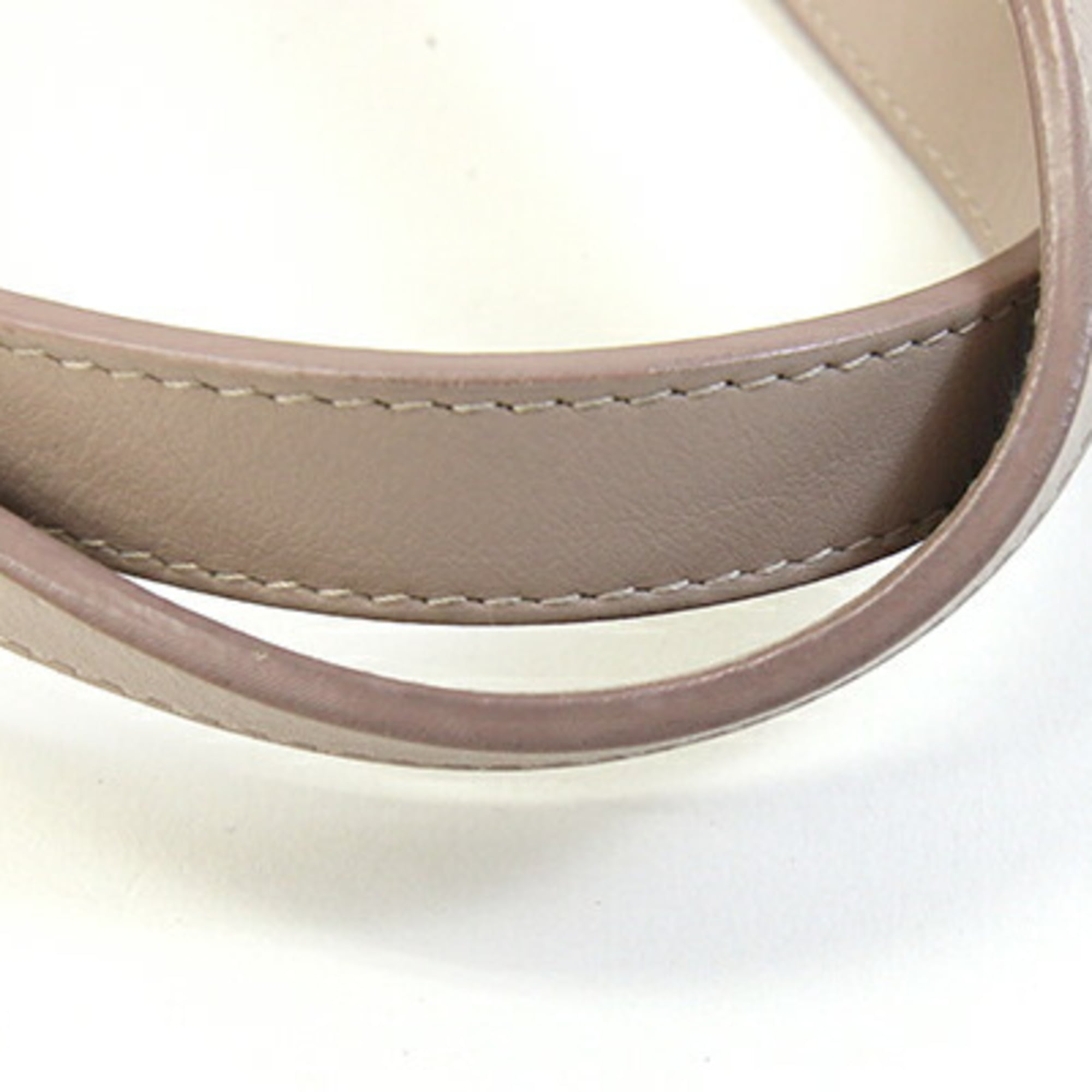 Bvlgari Beige Light Pink Leather Tote Bag (Pre-Owned)