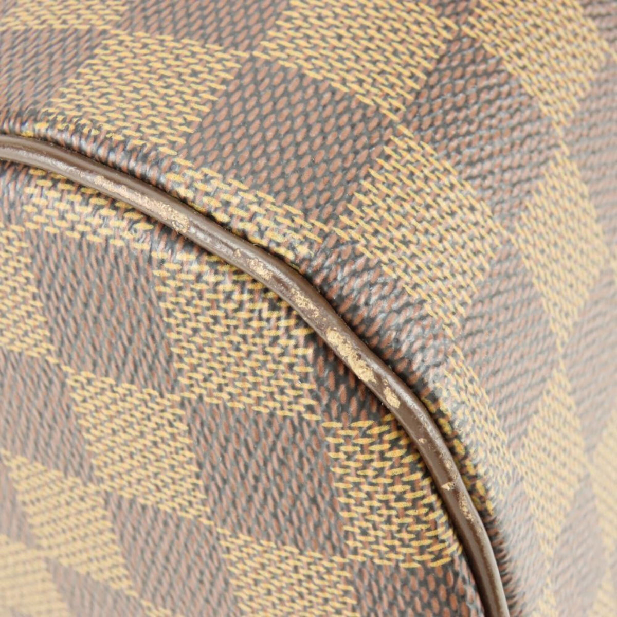 Louis Vuitton Damier Brown Damier Canvas Handbag (Pre-Owned)