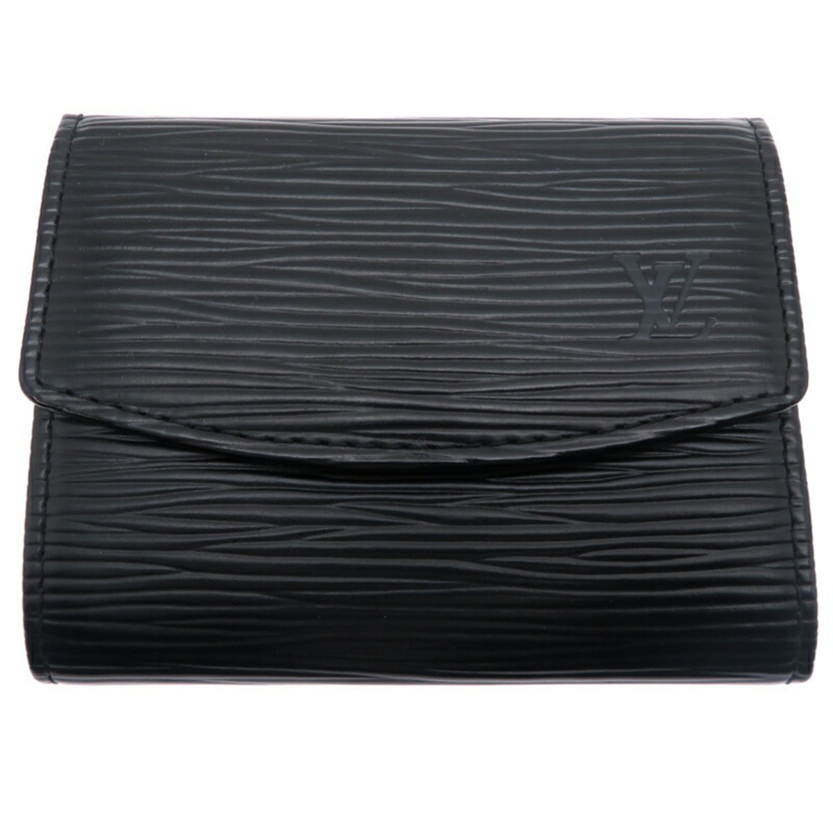 Louis Vuitton Black Epi Leather Coin Purse/Coin Case (Pre-Owned)