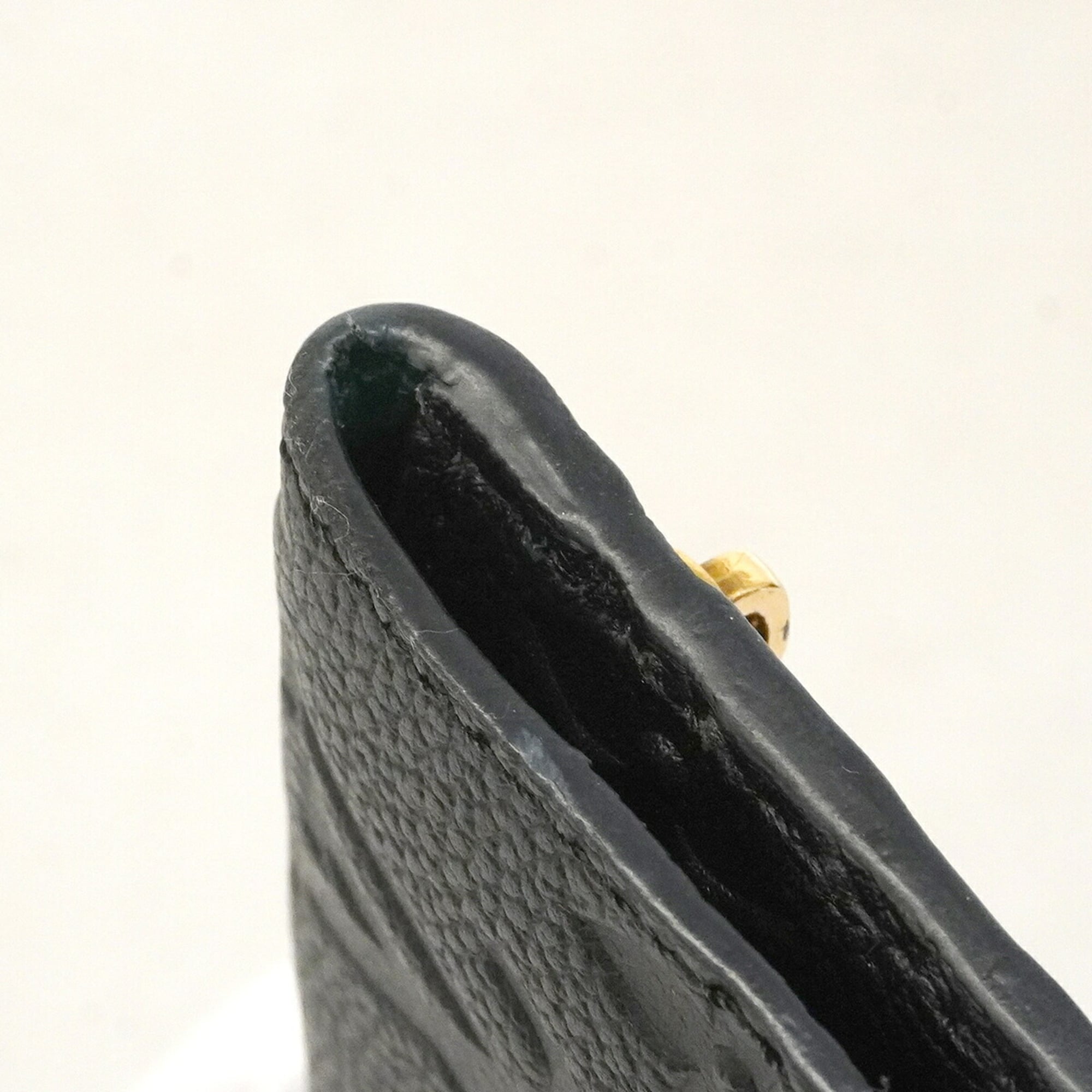 Louis Vuitton Noir Coin Purse/Coin Case (Pre-Owned)
